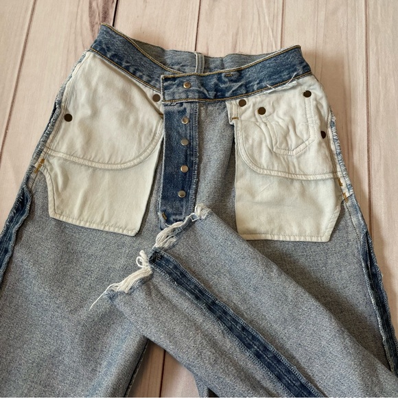 Vintage 90s AGOLDE Pinch Waist Straight Leg Jeans Womens 24” Waist *See Listing* - Picture 14 of 16